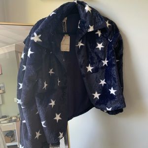 rocks n rags navy blue jacket